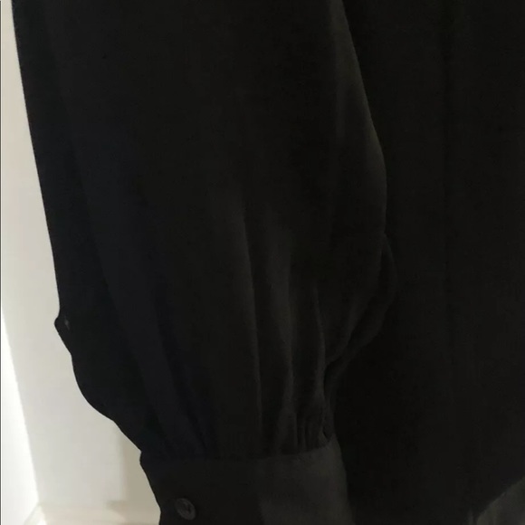 NWT REISS BLACK BLOUSE, ORIGINALLY $240 - Picture 5 of 5